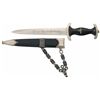 Image 1 : Excellent 1936 Pattern SS Dagger with Sheath and Chain Hanger