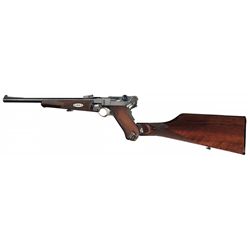 Desirable DWM Model 1902 Luger Carbine Complete with Matching Walnut Shoulder Stock