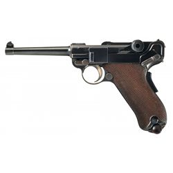 Unique DWM Model 1900 Bulgarian Contract Sample Luger Pistol