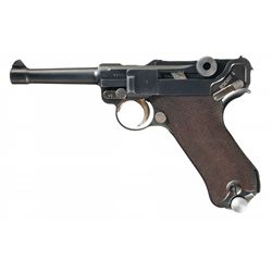 Excellent and Scarce Mauser Banner 1937 Dated Commercial Contract Pistol with Bulgarian Contract Ass