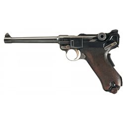 DWM First Issue Altered Safety 1906 Navy Luger with II Torpedo Division Markings