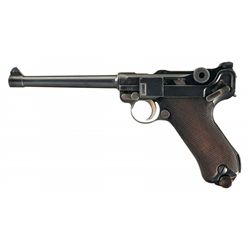 Very Fine WWI Imperial German Navy DWM Model 1914 Navy Luger Pistol Dated 1916