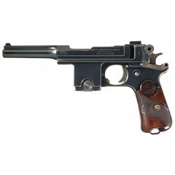 Excellent Pieper Commercial Production Bergmann Patent Model 1910 Semi-Automatic Pistol