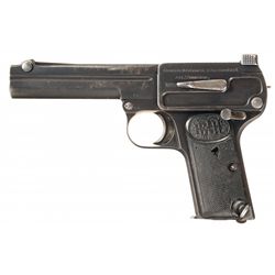 Rare Rheinmetall Dreyse 9mm Semi-Automatic Pistol with Holster and Extra Magazine