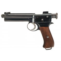 Budapest Roth Steyr Model 1907 Semi-Automatic Pistol with Holster and Stripper Clips