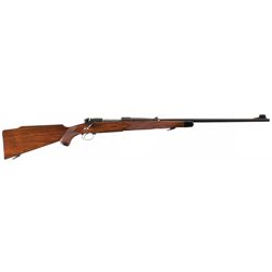 Pre-64 Winchester Model 70 Super Grade Bolt Action Rifle in Rare 358 Winchester
