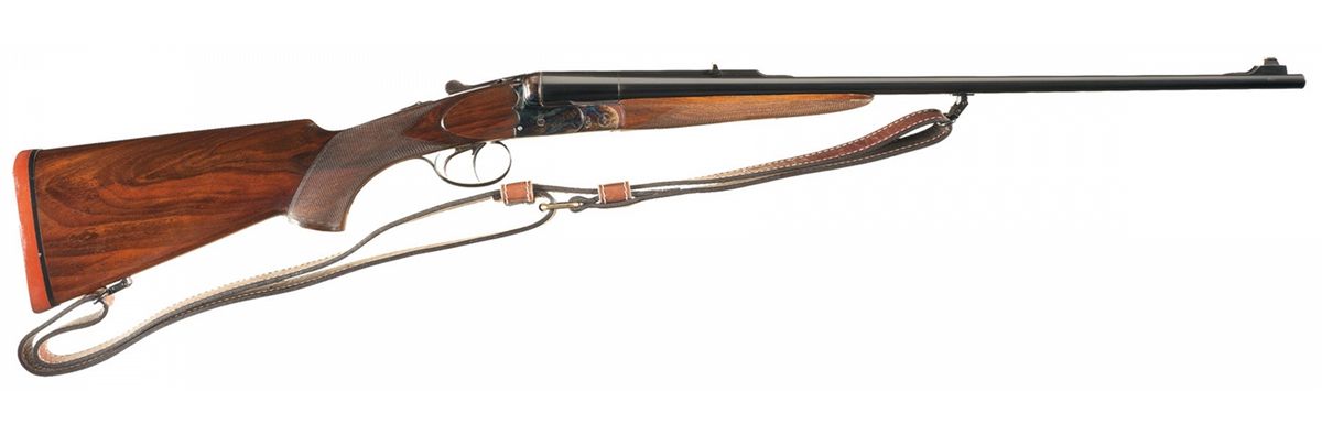 Perugini & Visini Double Barrel Boxlock Express Rifle