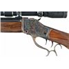 Image 2 : Beautiful Custom Made Winchester 1885 Single Shot Varmint Rifle with Burris Scope