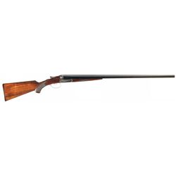 Excellent, Rare A. H. Fox HE Grade Super-Fox Side by Side Shotgun