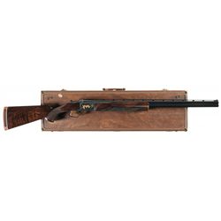 Engraved and Gold Highlighted Browning Citori Grade VI Over/Under 28 Gauge Skeet Shotgun with Case