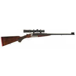 W.J. Jeffery & Co. Double Barrel Hammerless Rifle in .450/400 Nitro Express with Scope and Case