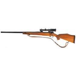 Left Hand Weatherby 460 Weatherby Mag Scoped Bolt Action Rifle