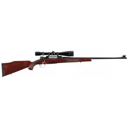 Early Weatherby Model 98 Scoped Bolt Action Rifle