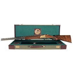 Engraved Browning Citori Grand Slam Edition Quail Unlimited 10th Anniversary Over/Under 410 Shotgun