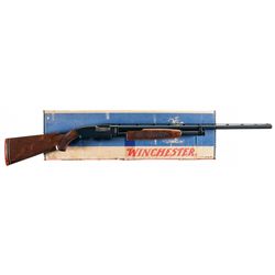 Exceptional Winchester Model 12 Deluxe "Y" Series Slide Action Shotgun with Original Box