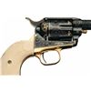 Image 3 : Exceptional Cased Factory Master George Spring Engraved Gold Inlaid Colt Sheriff's Model Single Acti