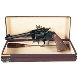 Outstanding Documented Colt Shooting Master Double Action Revolver with Box and Factory Letter