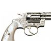 Image 3 : Factory Engraved Colt Detective Special Double Action Revolver with Carved Pearl Grips