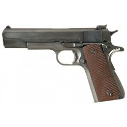 Outstanding World War II 1945 Production U.S. Inspected Colt Service Model Ace Semi-Automatic Pistol