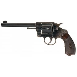 Scarce and Desirable Colt Model 1905 United States Marine Corps Double Action Revolver with Factory