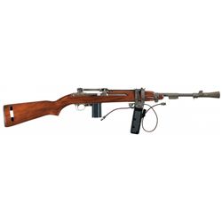 Winchester M1 Semi-Automatic Carbine with M3 Scope Mount and Two Batteries