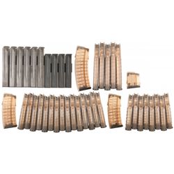 Large Grouping of Steyr AUG Magazines