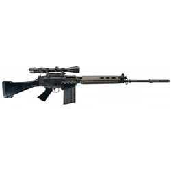 Excellent Fabrique Nationale LAR Competition Semi-Automatic Rifle with Extra Magazine and Scope