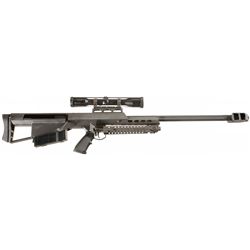 Barrett Model 95 Bolt Action Bullpup Anti-Material Rifle, Serial Number 342, with Scope and Case