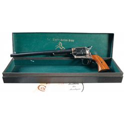 Excellent First Year Production Colt Buntline Special Single Action Army Revolver with Original Blac