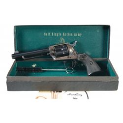 Colt Second Generation Single Action Army Revolver with Original Black Box