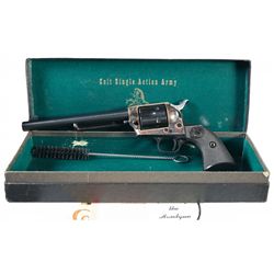 Colt Second Generation Single Action Army Revolver with Original Black Box