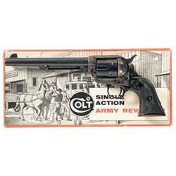 Colt Second Generation Single Action Army Revolver with Original Stagecoach Box