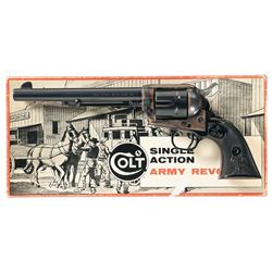 Colt Second Generation Single Action Army Revolver with Original Stagecoach Box