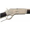 Image 5 : Extremely Rare Documented Special Order Deluxe Full Nickel-Plated Model 1876 Lever Action Rifle with