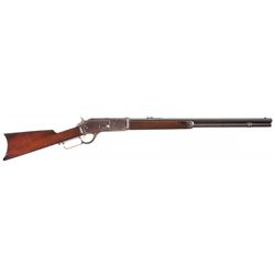 Fine Documented Special Order 24 Inch Octagonal Barrel Winchester Model 1876 .50 Express Lever Actio