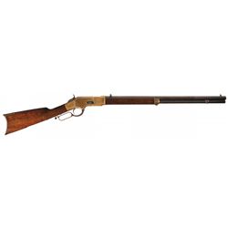 Desirable Early Production Winchester Model 1866 Lever Action Rifle with Henry Patent Barrel Marking