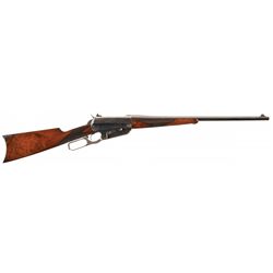 Special Order Winchester Model 1895 Lever Action Short Rifle with Inscribed Receiver