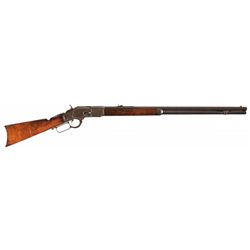 Scarce and Fine Special Order Winchester Model 1873 Rifle with Desirable Casehardened Receiver with