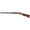Image 2 : Very Fine Documented Special Order Winchester Deluxe Model 1873 Lever Action Rifle with Casehardened