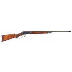 Exceptional Antique Deluxe Winchester Model 1894 Special Order Take Down Lever Action Rifle with Fac