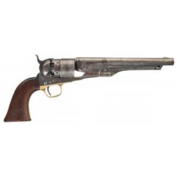 Earliest Known Fine Civil War Martially Inspected Colt Model 1860 Army Percussion Revolver with "RHK