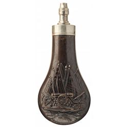 Scarce Early Style Colt Model 1851 Navy Revolver Flask