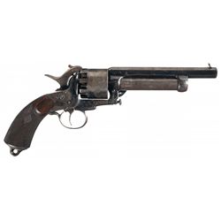 Exceptional Documented Civil War Confederate LeMat Second Model Two-Barrel Revolver