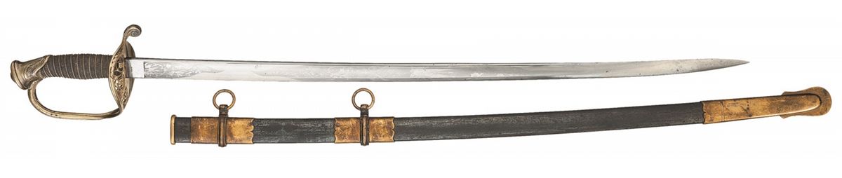 Fine Civil War 1861 Dated Collin/Tiffany & Company Model 1850 Staff ...
