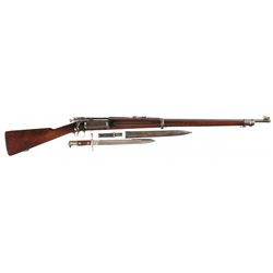 Spanish American War Era U.S. Springfield Armory Model 1896 Krag Rifle with 1895 Dated Bayonet
