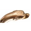 Image 2 : Scarce Remington "Dog Head" Cane Gun with Inscription and American Centennial 1876 Dated Gilt Dog He