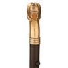 Image 5 : Scarce Remington "Dog Head" Cane Gun with Inscription and American Centennial 1876 Dated Gilt Dog He