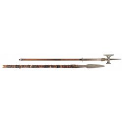 Pole Axe and Boar Spear