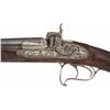 Image 2 : Engraved Double Barrel Percussion Shotgun