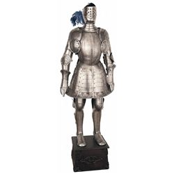 Decorative Etched Harness of Armor with Matching Shield